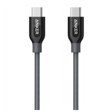 Anker Powerline+ USB-C TO USB-C 2.0 3FT With Pouch Gray