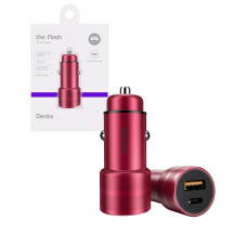 BENKS THE FLASH PD CAR CHARGER C28 (RED)