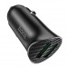 HOCO Z39 18W DUAL PORT CAR CHARGER BLACK