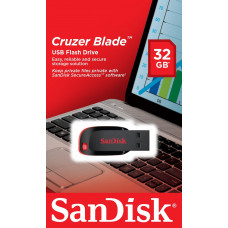 SANDISK CRUZER BLADE USB FLASH DRIVE-32GB