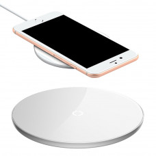BASEUS SIMPLE WIRELESS CHARGER WHITE