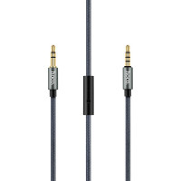 HOCO UPA04 NOBLE SOUND CABLE 3.5MM TO 3.5MM AUX WITH MIC AND BUTTON