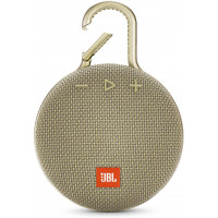 JBL CLIP 3 Waterproof Portable Bluetooth Speaker Sand