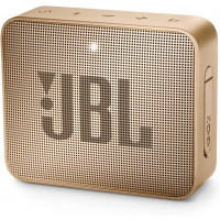 JBL GO 2 Wireless Bluetooth Speaker Champagne Gold
