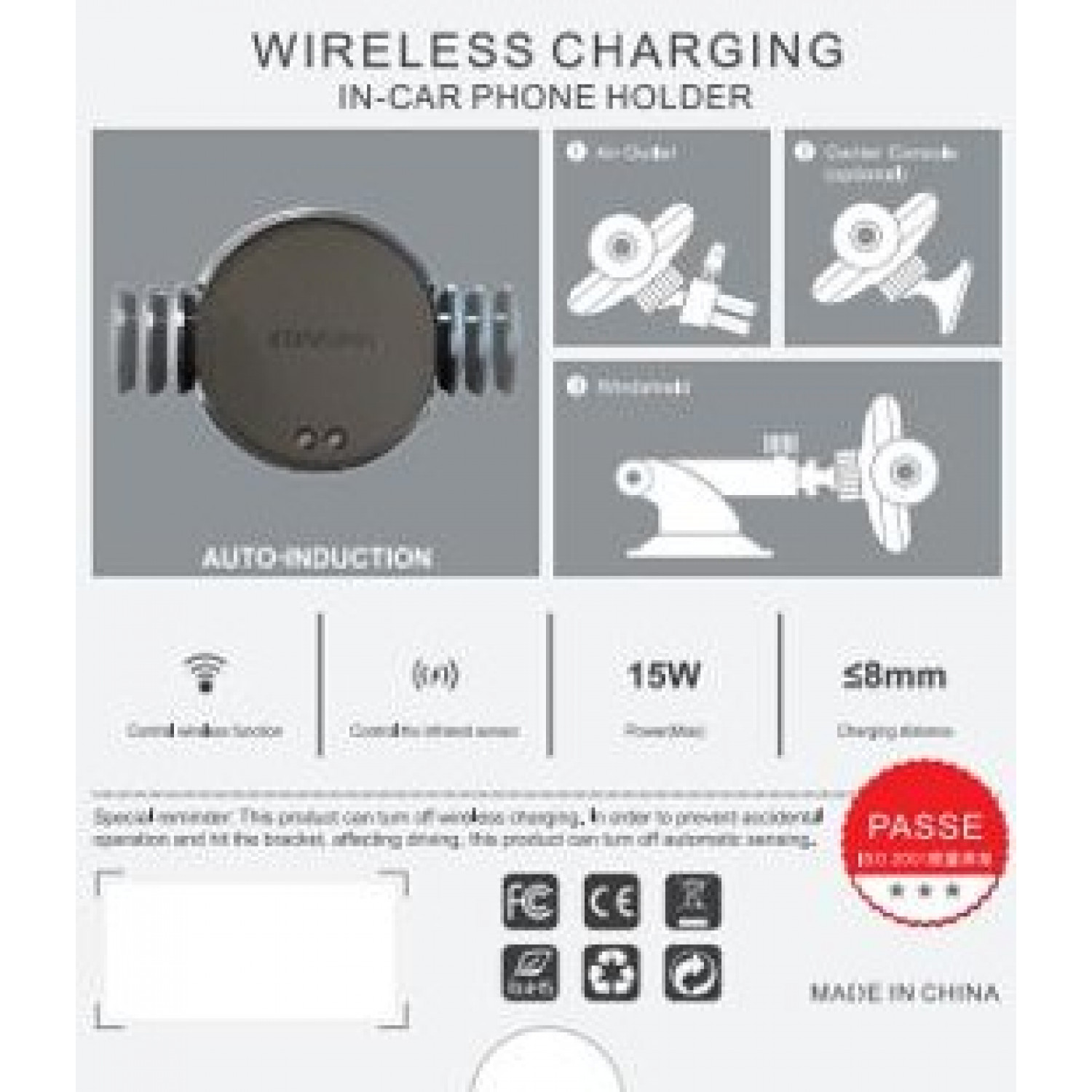 Buy Wireless Car Charger Online in Dubai 