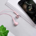 HOCO STEREO SOUND AND WIRE CONTROL EARPHONES M55 (PINK)