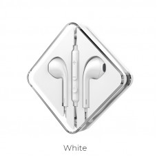 HOCO STEREO SOUND AND WIRE CONTROL EARPHONES M55 (WHITE)