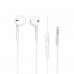 HOCO STEREO SOUND AND WIRE CONTROL EARPHONES M55 (WHITE)