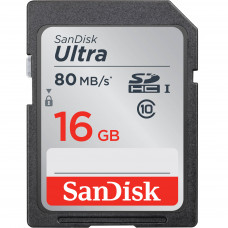 SANDISK ULTRA SDHC MEMORY CARD-16GB