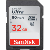 SANDISK ULTRA SDHC MEMORY CARD-32GB