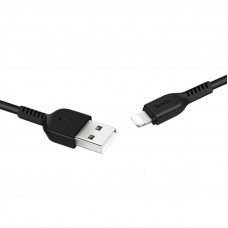 HOCO FLASH CHARGING CABLE FOR LIGHTNING 3M X20 (BLACK)