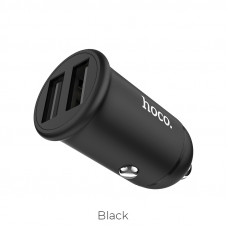 HOCO METAL MINI BODY CAR CHARGER Z30 (BLACK)